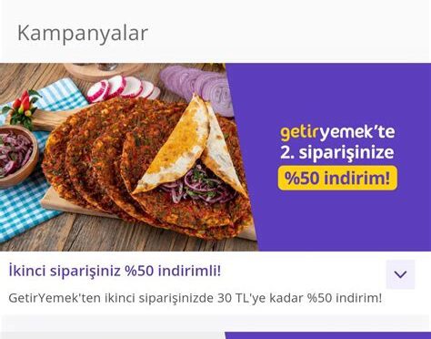 Getir Yemek Restoran Paneli