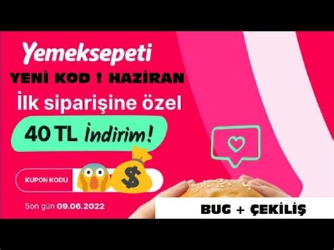 Yemek Sepeti Ilk Sipariş