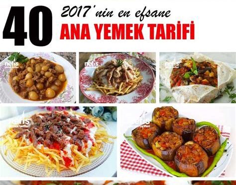 Ana Yemek Çeşitleri