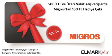 Migros Yemek Hediye Çeki