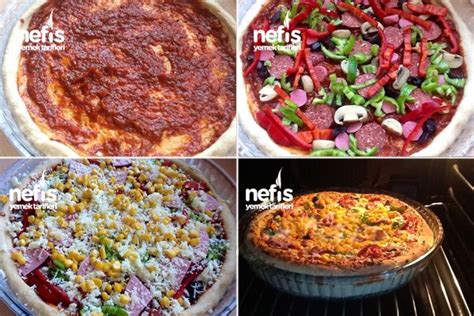 Pizza Tarifi Nefis Yemek Tarifleri Mayalı