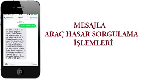 araç hasar sorgulama