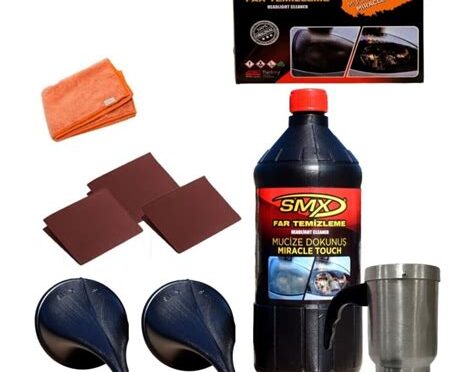 araba farları temizleme