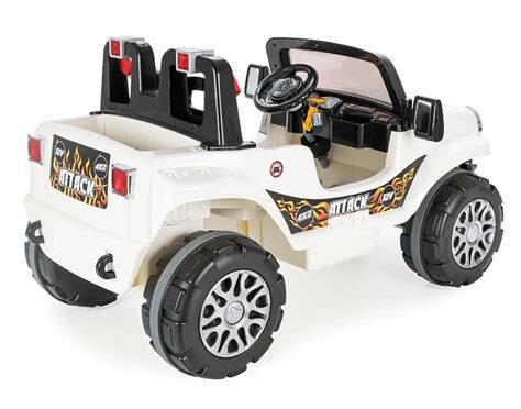 çift kişilik akülü araba