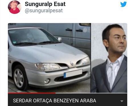 serdar ortaç a benzeyen araba