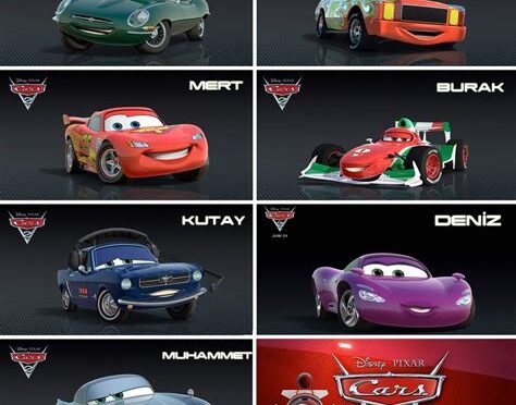 arabalar 2 karakterleri