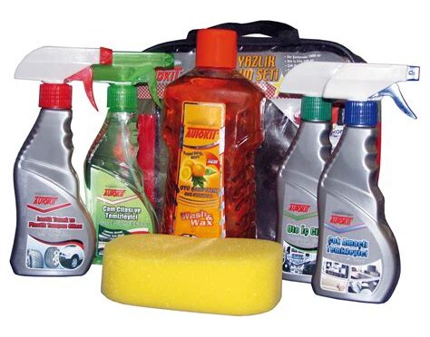 otomobil temizlik seti
