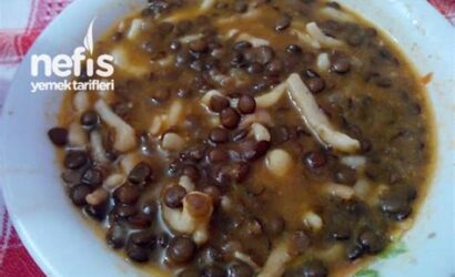 kara şimşek yemeği erişteli