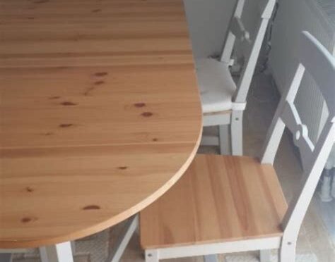 Ahşap Yemek Masası Ikea