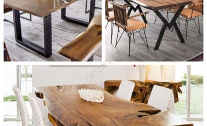 ahşap yemek masası sahibinden